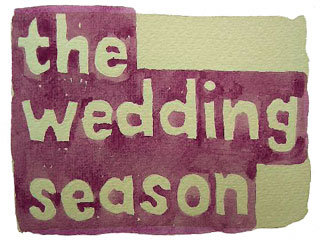 the wedding season