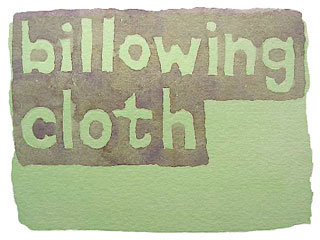billowing cloth