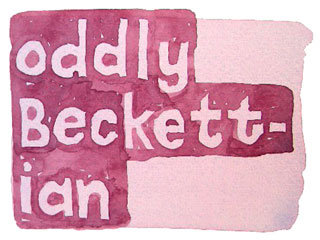 oddly Beckettian