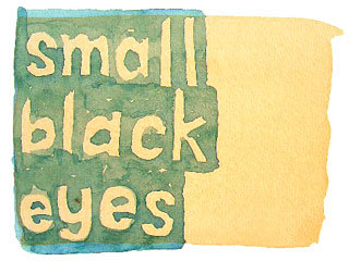 small black eyes