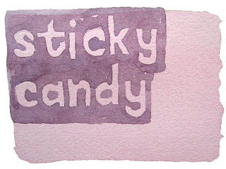 sticky candy