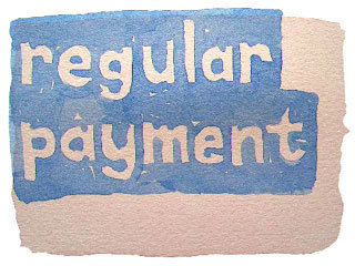 regular payment