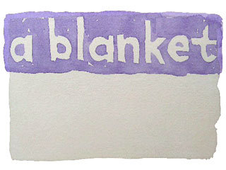 a blanket