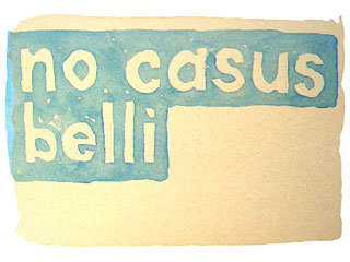 no casus belli