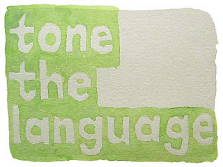 tone the language