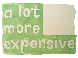 a lot more expensive