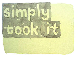 simply took it