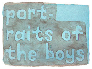 portraits of the boys