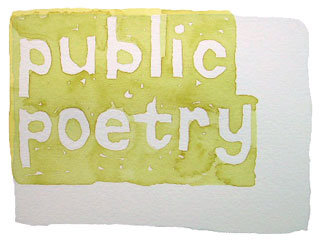 public poetry