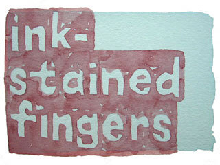 ink-staiined fingers