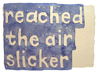 reached the air slicker