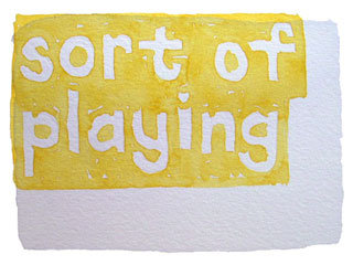 sort of playing