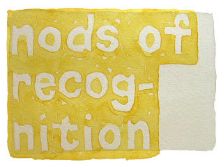 nods of recognition