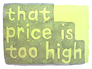 that price is too high