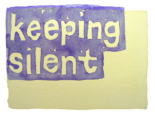 keeping silent