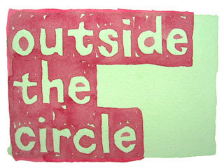 outside the circle