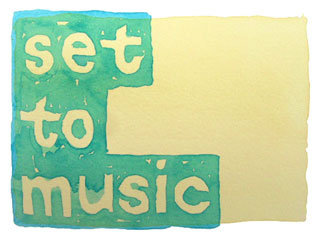 set to music