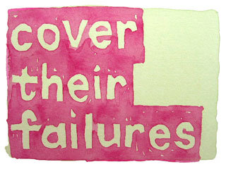 cover their failures