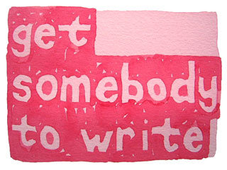 get somebody to write