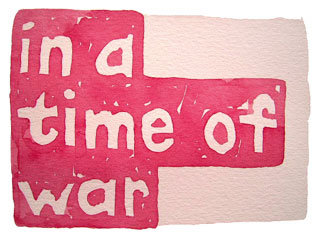 in a time of war