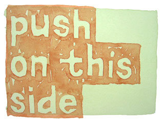 push on this side