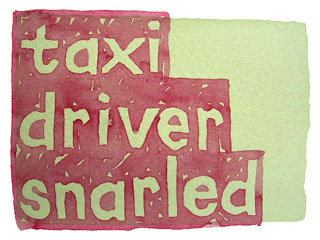 taxi driver snarled