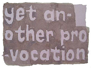 yet another provocation